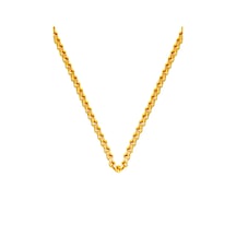 Bilezikci Altın Güverse Zincir 3mm Enli 60 Cm. Sarı Altın