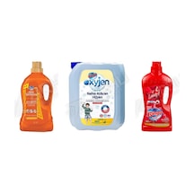 Bingo Giysi Şampuanı 3lt + Çamaşır Suyu 4 Lt + Yüzey Tem. Fresh 2.5 Lt 3'lü Set Diğer