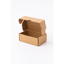 Kilitli Küçük Ürün Kutuları Takı Kutusu 10x7x4 Cm 10 Adet Esmer 10 X 7 X 4