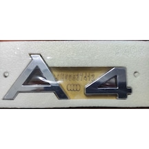 Audi A4 Uyumlu Bagaj Krom 3m Yazı Logo 1. Sınıf Kalite İthal