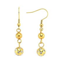 Swarovski Taşlı 316L Çelik Antiallerjik Altın Kaplama Bayan Çelik Küpe N11.1144 Altın