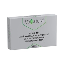 Venatura B-Trio Odt Metilkobalamin-Metilfolat ve P-5-P 30 Tablet Venatura B-Trio Odt Metilkobalamin-Metilfolat ve P-5-P 30 Tablet