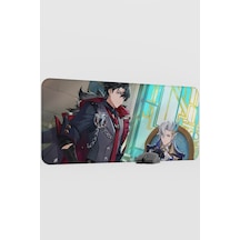 Wriothesley Genshin Impact Anime Gacha V4 - 90x40 Xxl Gaming Mouse Pad Fare Altlığı