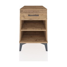 Kronos Komodin Tek Raflı Tek Çekmeceli 44x59x64 Çam-çam Çam