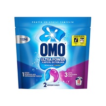 4 Adet Omo Ultra Power Kapsül Çamaşır Deterjanı 18 Yıkama Diğer