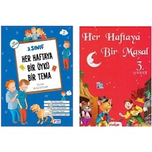 Yuva 3. Sınıf Her Haftaya Bir Öykü Bir Tema + Her Haftaya Bir Masal 2 Kitap