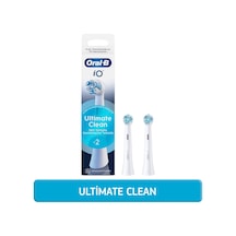 Oral-b İo Ultimate Clean Beyaz Diş Fırçası Yedek Başlığı 2 Adet
