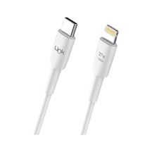 Linktech K603 Safe Type-C - Lightning 27W Hızlı Data ve Şarj Kablosu 3A 1mt