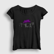 Presmono Kadın Members Black Sabbath T-shirt Siyah