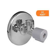 Eca 102111526 Filtreli Rozetli Ara Musluk 10 Adet Krom