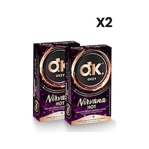 Okey Nirvana Hot Prezervatif 10'lu X2 Adet