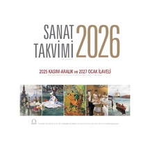 Sanat Takvimi 2026 Duvar Takvimi Ciltli Angora Yayıncılık