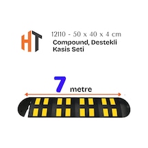 Kauçuk Yol Kasisi, Destekli Kasis Seti 7 Metre
