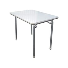 Depolife Balkon Masası Katlanır Mutfak Masası Piknik Masası Ders Çalışma Masası Yer Kaplamaz 60x80cm Çok Renkli