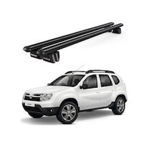 Pençe Dacia Duster 2010-2014 Uyumlu Siyah Ara Atkı Port Bagaj Tavan Barı