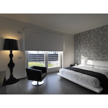 Asyhome Blackout Beyaz-Ekru-Krem Karartma Stor Prede