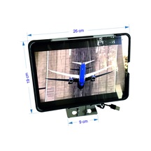 Sakoya Fanlı Tablet Standı Çok Açı Ayarlı 304 Kalite Pasllanmaz, Yükselti Ayarlı