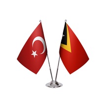 Doğu Timor İkili Masa Bayrağı