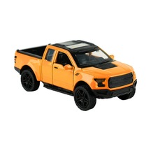 Die Cast Metal Sesli Ve Işıklı Çek Bırak Turuncu Pikap