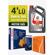Bosch Hyundai Ix20 1.4 Dizel Filtre Bakım Seti-castrol Gtx 5w30 5lt 2010-2014 4 Lü