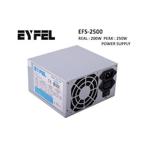 Eyfel Efs-2500 250W Peak Atx Power Supply 12 Cm Fan