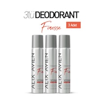 Alüminyumsuz Seyahat Boy Kadın Deodorant Spray Üçlü Set 3x75 Ml - Finesse