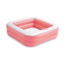 Mey İthalat 57100 Intex Şişme Taban Mini Kare Havuz 86x86x25 Cm