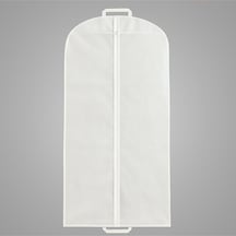 2 Adet Gelinlik Ve Abiye Kılıfı Gamboç / 70x80+20 Cm 80 Gr Beyaz Polipropilen 100 X 100 Beyaz T Diğer