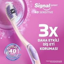 4d Sensitive Diş Fırçası Yumuşak Açık Ahşap
