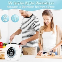 Npo Npt26xb Mutfak,ders,yemek İçin 99:59dk Dijital Alarm Kronometre,pomodoro Öğrenci Motivasyon Saat Abanoz - Beyaz Npo Npt26xb Mutfak,ders,yemek İçin 99:59dk Dijital Alarm Kronometre,pomodoro Öğrenci Motivasyon Saat Abanoz - Beyaz
