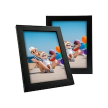 Ddecolıfe İkili Fotoğraf Çerçevesi, Resim Çerçevesi, 21x15 Siyah Ddecolıfe İkili Fotoğraf Çerçevesi, Resim Çerçevesi, 21x15 Siyah