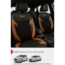 Formentor Tay Tüyü Oto Koltuk Kılıfı Ford Focus-fiesta-escort Uyumlu Taba
