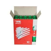 White Board Marker Xxl Beyaz Yazı Tahta Kalemi Yeşil 10 Lu