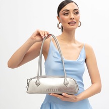 Sisley Gümüş Omuz Çantası Kadın Sly 407 Sısley