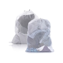 2 Adet Ultra Lüx Çamaşır Yıkama Filesi 40x60 Cm Büyük Boy 40x60 2adet Diğer