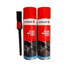 Araç İçi Temizleme Köpüğü, 500 Ml, Detaylı Temizlik Fırçası İle 100'lü Set