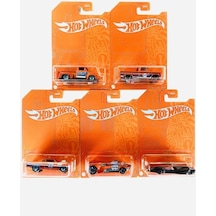 Hot Wheels 53rd Anniversary Orange And Blue Series 5 Araçlık  Set