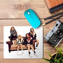 Black Pink Baskılı Mousepad Mouse Pad