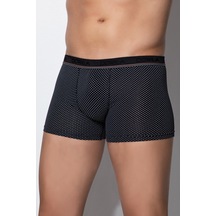 Dorea 2 Adet Erkek Desenli Siyah Boxer (443036006)