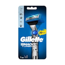 Mach3 Turbo Tıraş Makinesi + Tıraş Bıçağı 1 Adet