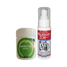 Hemocure 50 Ml Cream Özel Kremi + Yanında Erkeklere Özel 3x Krem
