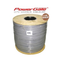 Powergate Pro 500mt, 2+1 2x0,50+0,33 %100bakır, Cctv Güvenlik Kablosu Diğer
