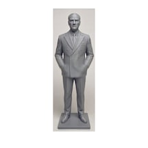 Gazi Mustafa Kemal Dekoratif 15 Cm Atatürk Büstü Yeni İş Tebriği İçin Hediyelik