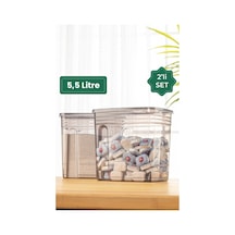 Vienev Strip Mega Boy Deterjan Saklama Kutusu 2'li 5.5 LT Antrasit