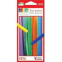 Bs97 Toz Pastel Boya 12 Renk Çok Renkli