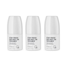 Stay Fresh Terleme Karşıtı Erkek Rolon Invısıble 50 Ml 3 Adet