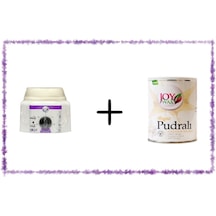Joy wax Isıtıcı Kazan + Konserve Ağda Beyaz Pudralı
