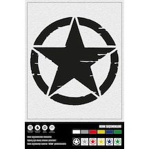 Asker Yıldız Stıcker 10 X 10 Cm Eru00001
