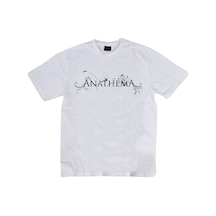 Anathema Baskılı Unisex %100 Pamuk Beyaz T-shirt Beyaz Anathema Baskılı Unisex %100 Pamuk Beyaz T-shirt Beyaz