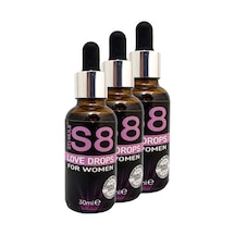 Stımul8 S8 Kadınlara Özel 3 Adet Extradestekıeyicı 30 Ml Özel Uyarıcıdamıa
